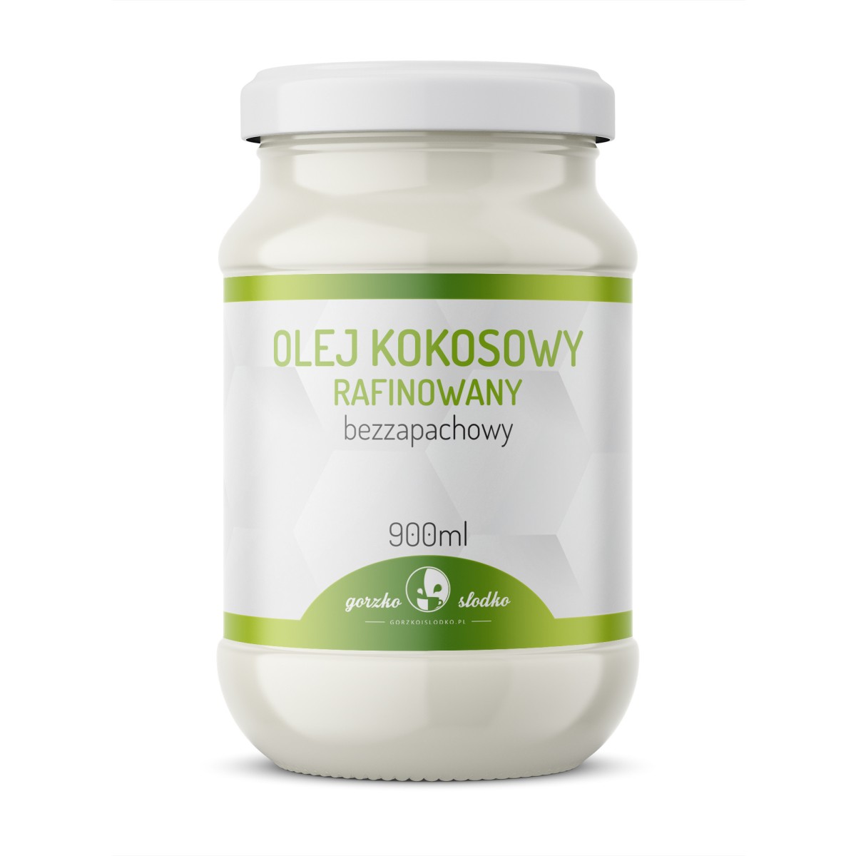 Olej kokosowy rafinowany - bezzapachowy 900ml